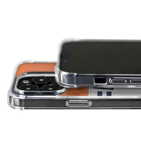 NFL Chicago Bears White Striped iPhone 16 Pro MagSafe Case